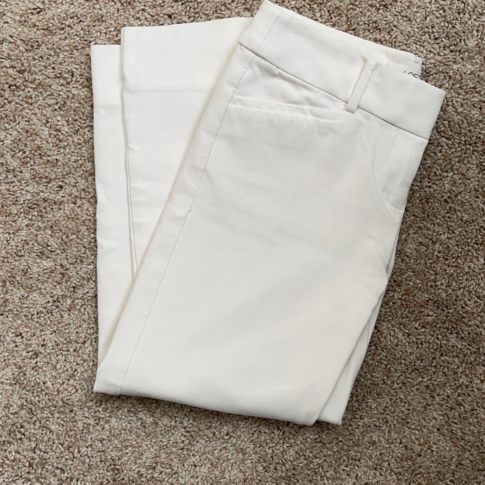 White Marisa Crops Size 00P